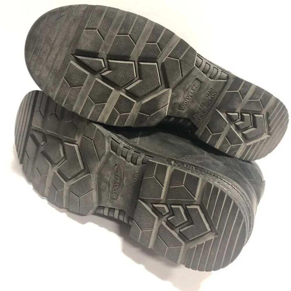 Wolverine Men’s Hellcat Ultra Spring 6” Black Work Boots, Size 12 M